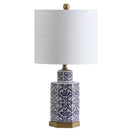 Jonathan Y Diana 23.5" Ginger Jar Ceramic/Metal LED Table Lamp