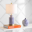 Jonathan Y Diana 23.5" Ginger Jar Ceramic/Metal LED Table Lamp