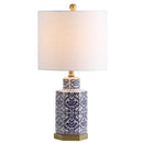 Jonathan Y Diana 23.5" Ginger Jar Ceramic/Metal LED Table Lamp