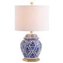 Jonathan Y Gretchen 25" Ginger Jar Ceramic/Metal LED Table Lamp