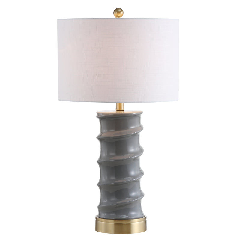 Jonathan Y Taipei 28" Ceramic LED Table Lamp