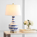 Jonathan Y Tucker 30.5" Ceramic/Metal LED Table Lamp
