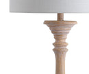 Jonathan Y Trisha 61.5" Resin Spindle LED Floor Lamp