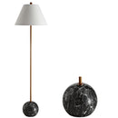Jonathan Y Miami 63.5" Minimalist Resin/Metal LED Floor Lamp