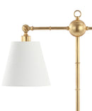 Jonathan Y Ruth 31" 2-Light Library Metal LED Table Lamp