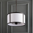 Jonathan Y Thatcher 17" Metal LED Pendant Light