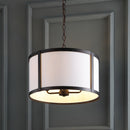 Jonathan Y Thatcher 17" Metal LED Pendant Light