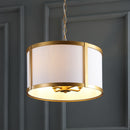 Jonathan Y Thatcher 17" Metal LED Pendant Light