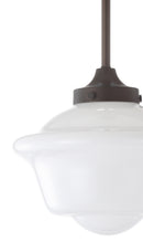 Jonathan Y Kurtz 9.5" Adjustable Drop Metal/Glass LED Pendant