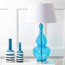 Jonathan Y Dixon 33.5" Glass LED Table Lamp