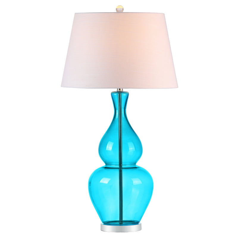 Jonathan Y Dixon 33.5" Glass LED Table Lamp