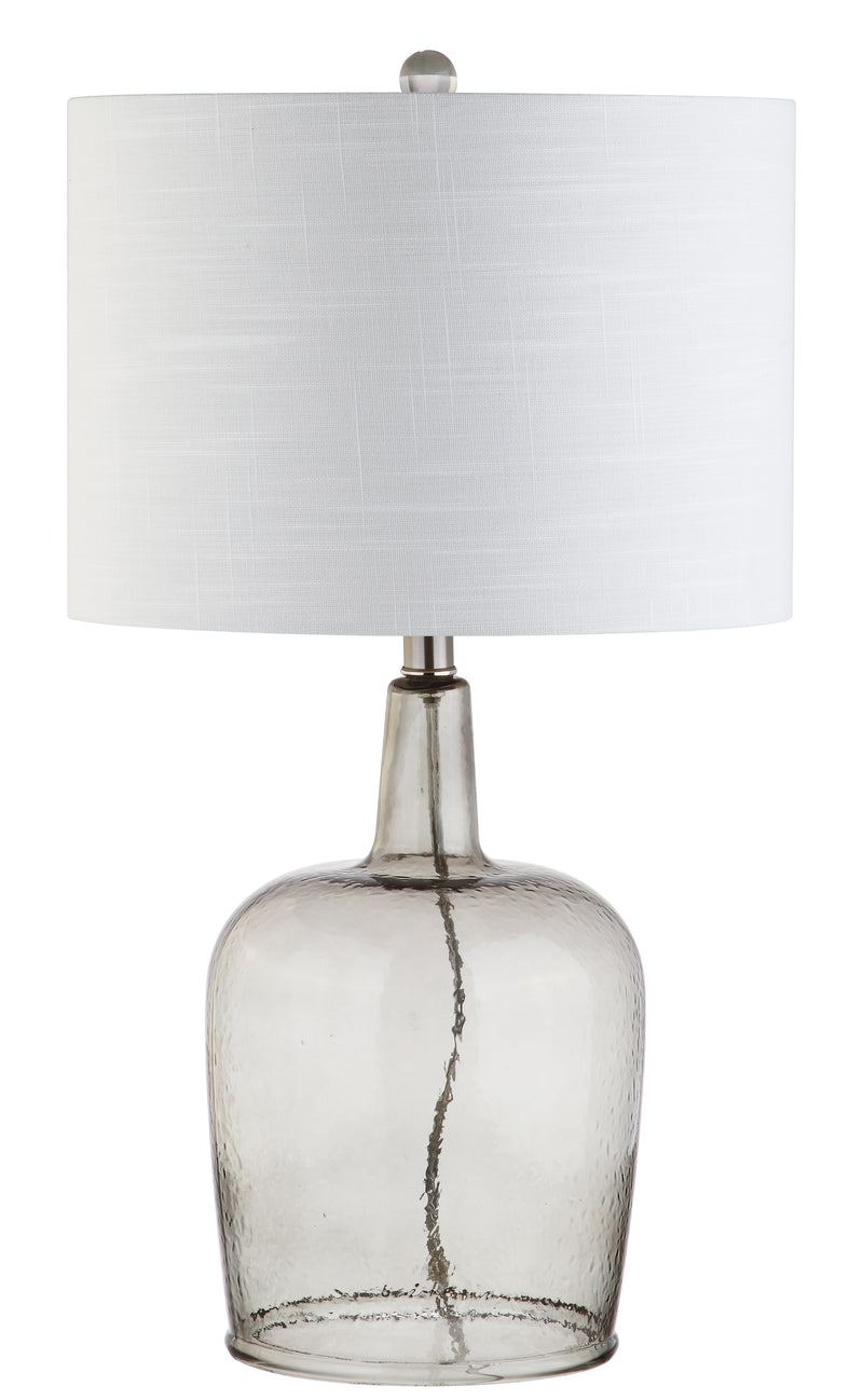Jonathan Y Augustine 26" Glass LED Table Lamp
