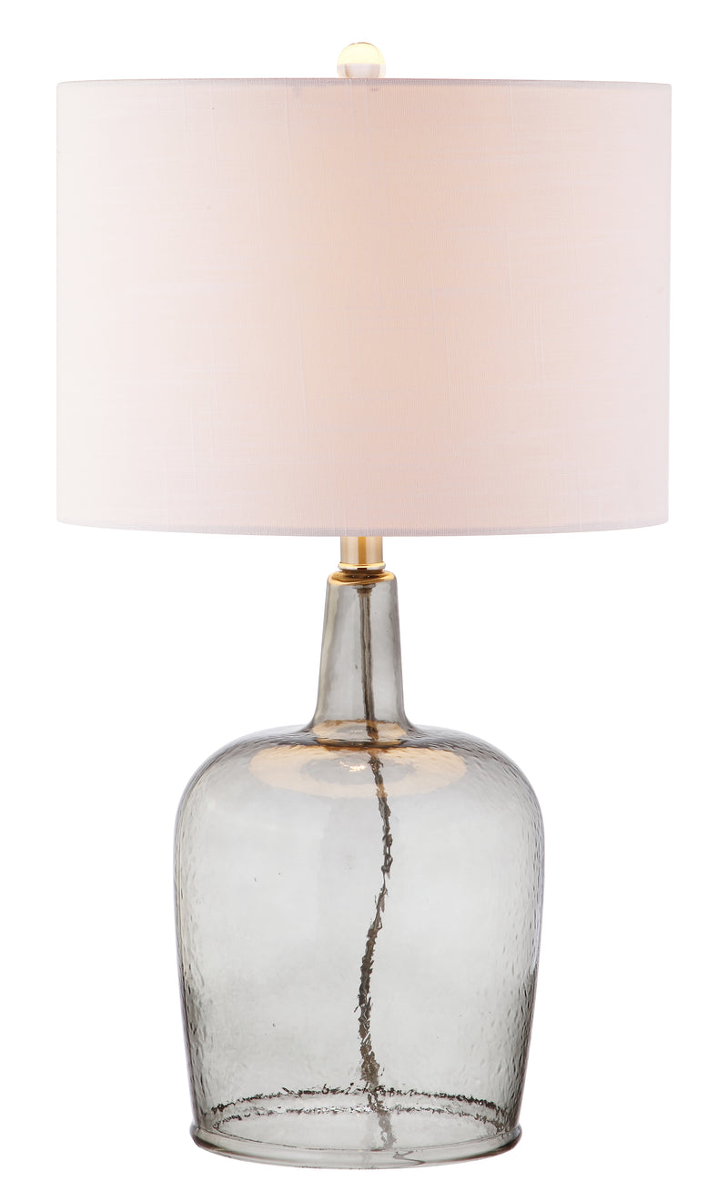 Jonathan Y Augustine 26" Glass LED Table Lamp