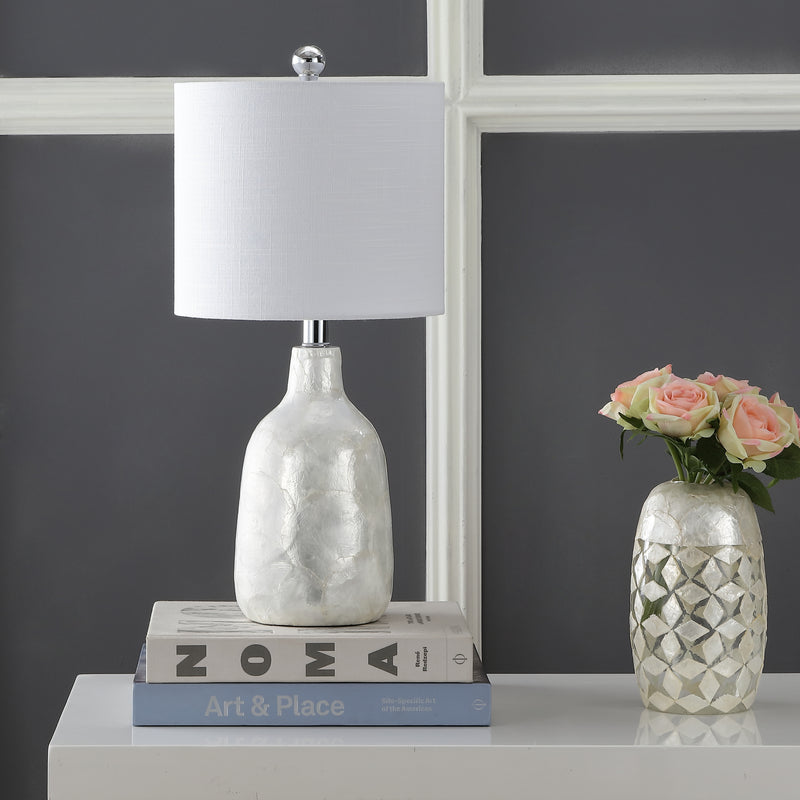 Jonathan Y Lucille 21" Seashell LED Table Lamp