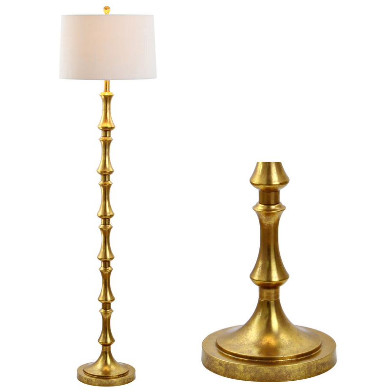 Jonathan Y Jaxon 62.5" Metal LED Floor Lamp