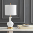 Jonathan Y Cox 22" Glass/Metal LED Table Lamp