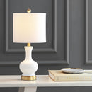 Jonathan Y Cox 22" Glass/Metal LED Table Lamp