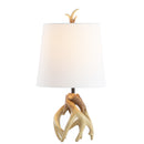Jonathan Y Vermont 19" Antler Resin LED Table Lamp