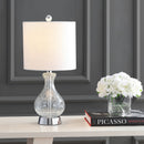 Jonathan Y Playa 21" Metal/Bubble Glass LED Table Lamp