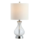 Jonathan Y Playa 21" Metal/Bubble Glass LED Table Lamp