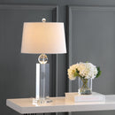Jonathan Y Charlotte 28.5" Crystal LED Table Lamp