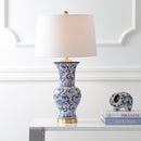 Jonathan Y Leo 28.5" Chinoiserie LED Table Lamp