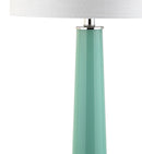 Jonathan Y Hope 31" Glass LED Table Lamp