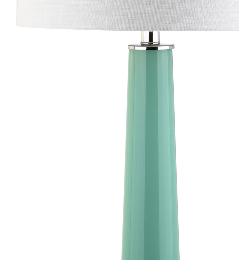 Jonathan Y Hope 31" Glass LED Table Lamp