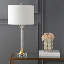 Jonathan Y Mark 28" Crystal/Metal LED Table Lamp
