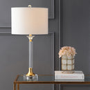 Jonathan Y Mark 28" Crystal/Metal LED Table Lamp