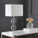 Jonathan Y Richard 26" Crystal/Marble LED Table Lamp