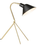 Jonathan Y Mae  20.25" Brass LED Task Lamp