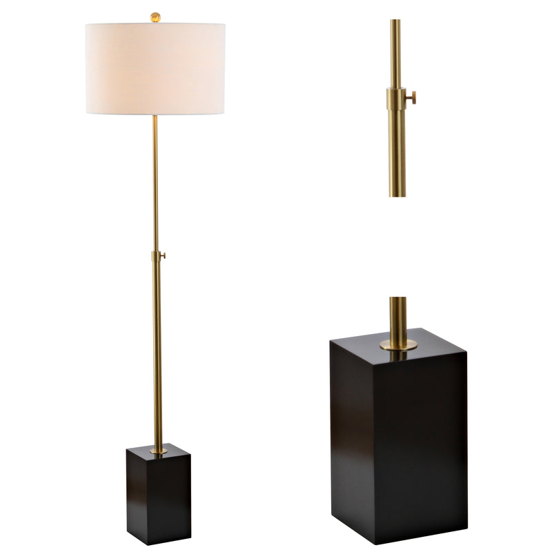 Jonathan Y Lafayette 65" Adjustable Height LED Floor Lamp