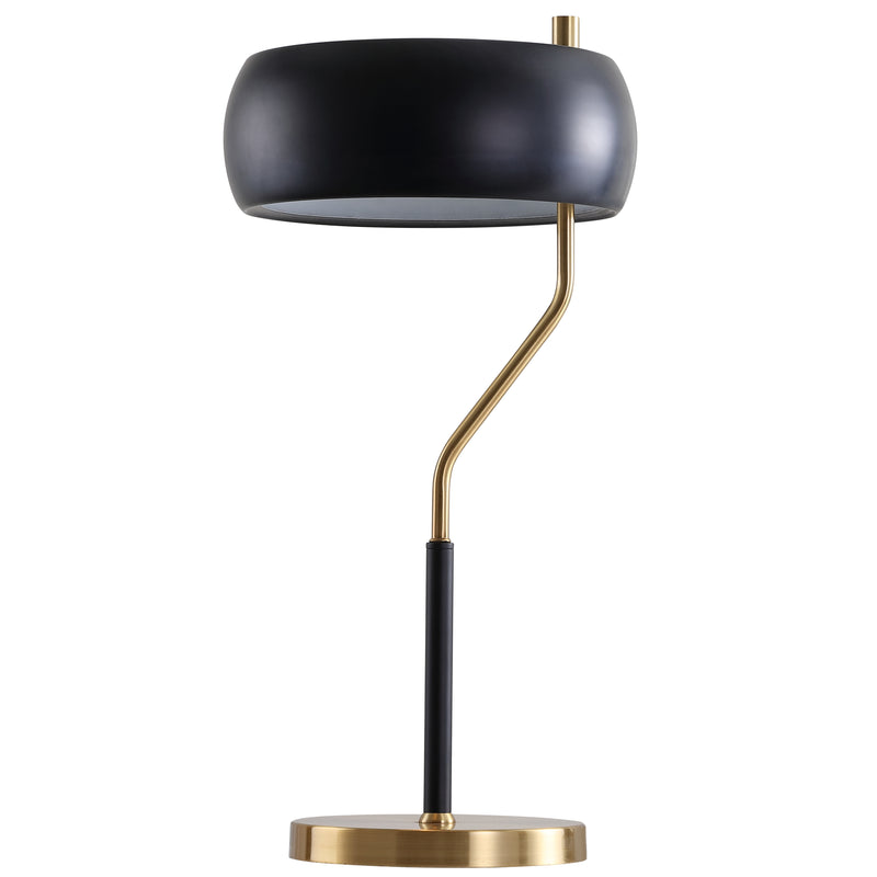 Jonathan Y Oskar 22.5" Moody Metal LED Desk Lamp