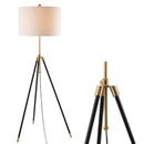 Jonathan Y Lucius 67" Adjustable Metal LED Floor Lamp