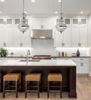 Jonathan Y Regina 12" Crystal/Metal Empire LED Chandelier