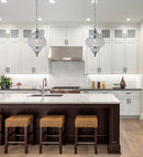 Jonathan Y Juliette 12" Crystal/Metal LED Chandelier Pendant