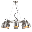 Jonathan Y Liam 26.5" 8-Light Metal LED Pendant Chandelier