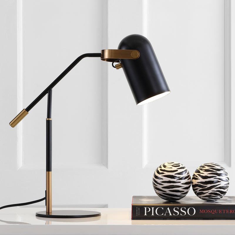 Jonathan Y Edison 19.25" Metal LED Task Lamp