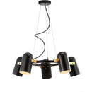 Jonathan Y Eugenio 24.5" Adjustable Metal LED Pendant