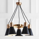 Jonathan Y Markle 22" 5-Light Metal LED Pendant