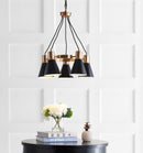 Jonathan Y Markle 22" 5-Light Metal LED Pendant