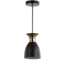 Jonathan Y Edison 5.75" Metal LED Pendant