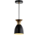 Jonathan Y Edison 5.75" Metal LED Pendant