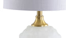 Jonathan Y Ilsa 22" Dotted Glass/Metal LED Table Lamp