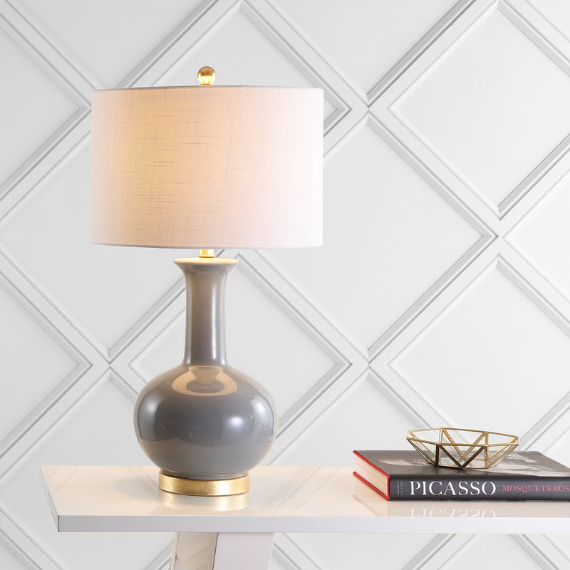 Jonathan Y Brussels 27" Ceramic/Metal LED Table Lamp