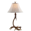 Jonathan Y Antler 27.5" Rustic Resin LED Table Lamp