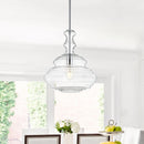 Jonathan Y Eloise 23" Alabaster/Metal LED Table Lamp