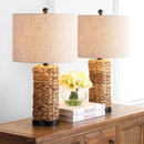 Jonathan Y Elicia 25" Sea Grass LED Table Lamp