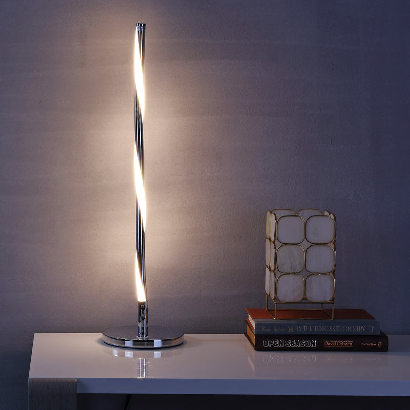Jonathan Y Nile 23.5" LED Integrated Table Lamp